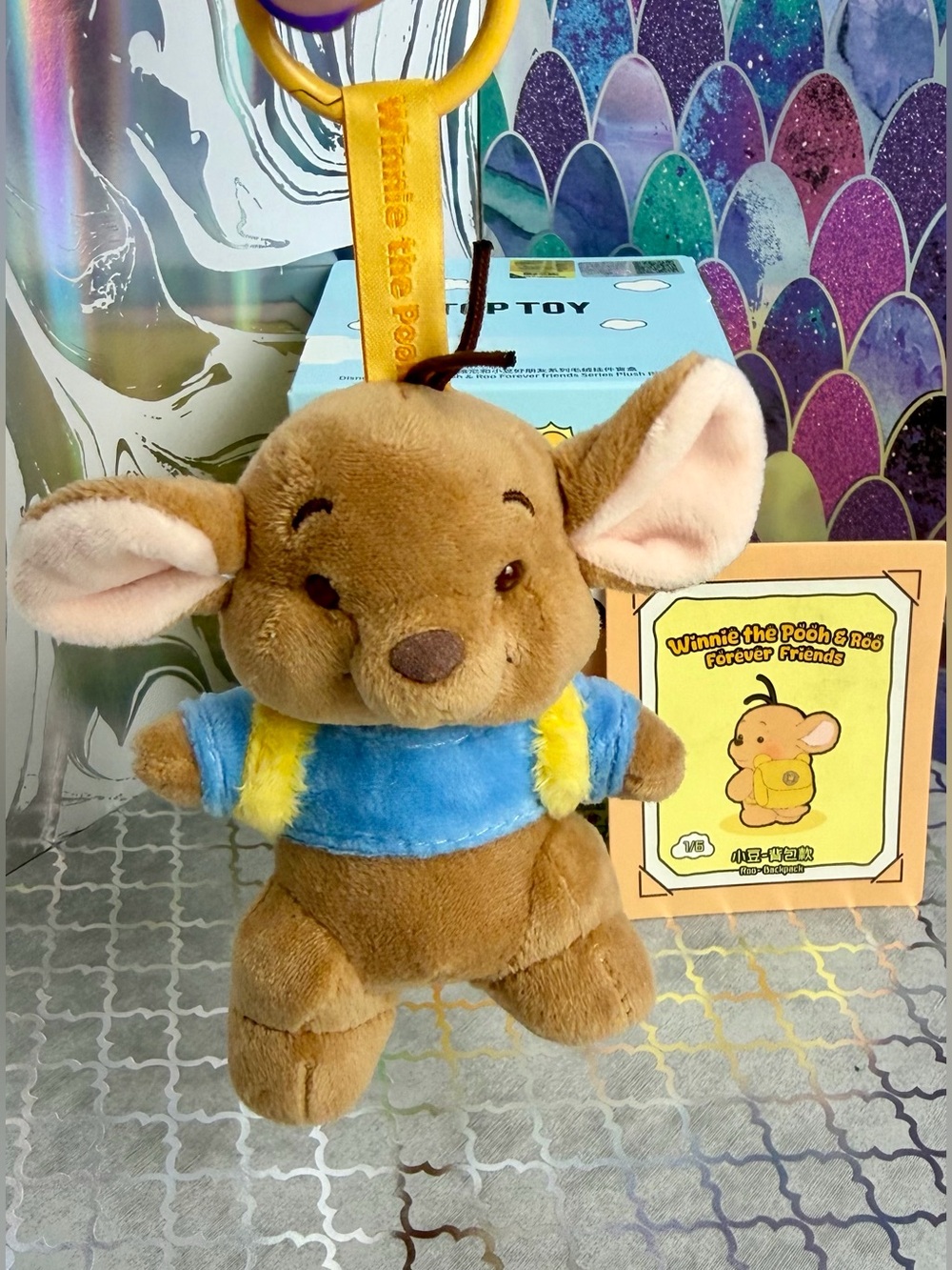 Disney “Backpack Roo” 🍯 Winnie the Pooh Forever Friends Bag Charm Blind Box